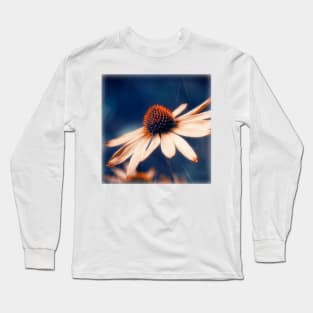 Flowers Indigo Long Sleeve T-Shirt